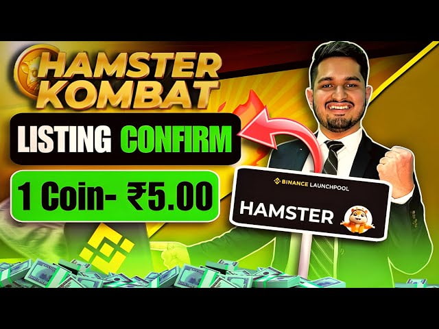 Hamster Kombat Coin Price in India