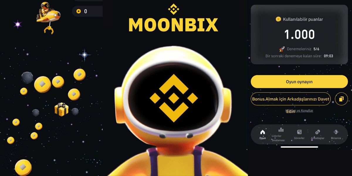 Binance Moonbix: Binance Launch Telegram Mini App Game #MoonBix!